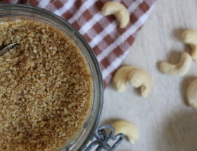 veganer Parmesan viele kleine dinge