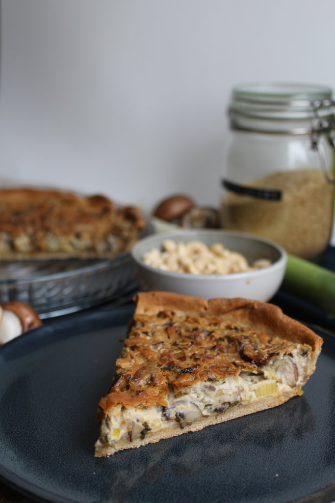 leckere Pilz-Lauch-Quiche viele kleine dinge