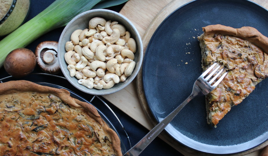 Pilz-Lauch-Quiche viele kleine dinge