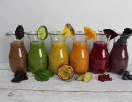 Regenbogen Smoothies viele kleine dinge