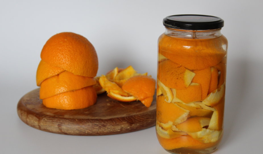 DIY Zero Waste Orangenreiniger viele kleine dinge