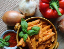 Paprikapasta mit Cashews viele kleine dinge