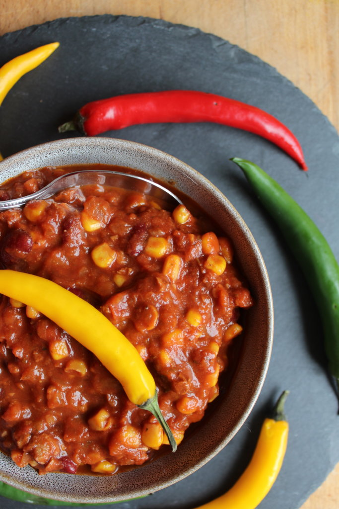 Chili sin Carne viele kleine dinge