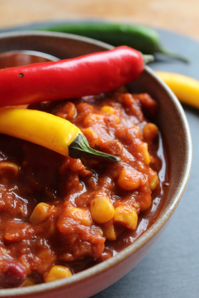 Chili sin Carne viele kleine dinge