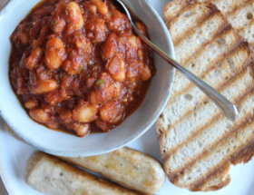 herzhafte Baked Beans viele kleine dinge